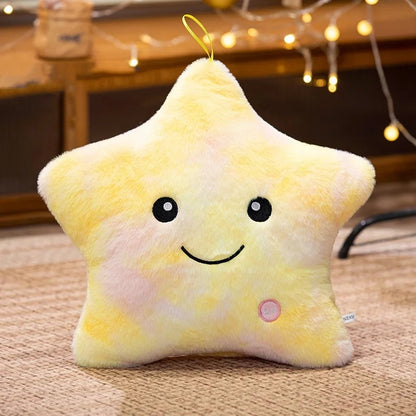 Plush LED Light Star Stuffed Toy - 22-35cm