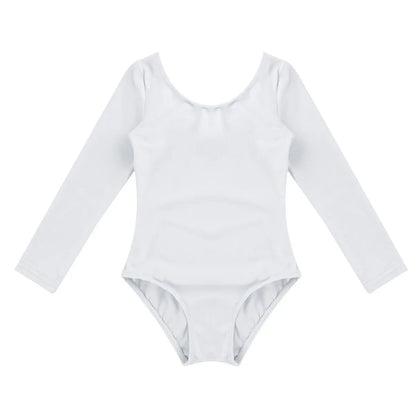 Girls Ballet Long Sleeve Leotard (Age 3-12 YRS)
