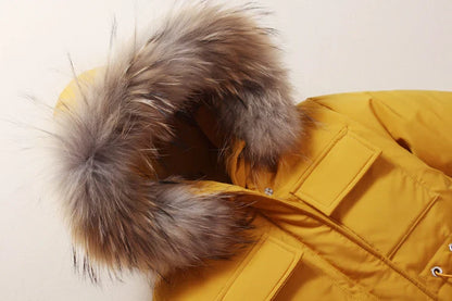 Baby/Toddlers Duck Down Coat + Jumpsuit Overalls (Age 12M-4YRS)