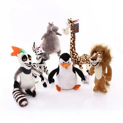 Plush Madagascar Animal Soft Toy