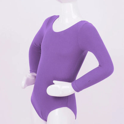 Girls Ballet Long Sleeve Leotard (Age 3-12 YRS)