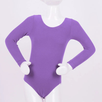 Girls Ballet Long Sleeve Leotard (Age 3-12 YRS)