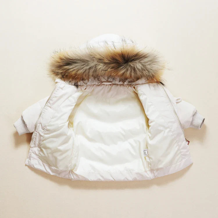Baby/Toddlers Duck Down Coat + Jumpsuit Overalls (Age 12M-4YRS)