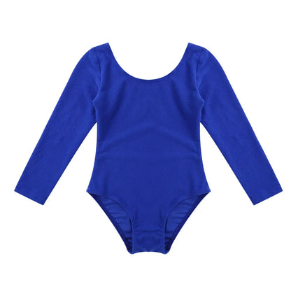 Girls Ballet Long Sleeve Leotard (Age 3-12 YRS)