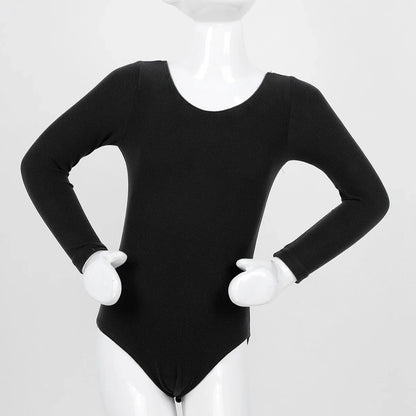 Girls Ballet Long Sleeve Leotard (Age 3-12 YRS)