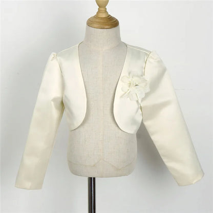 Girls Long Sleeves Bolero Shrug Jacket (Age 12M-10 YRS)