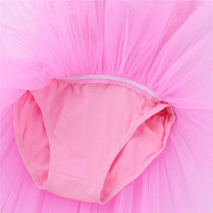 Girls Sequin Ballet Tutu Ballet Dance Costume (Age 3-8YRS)
