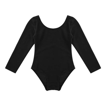 Girls Ballet Long Sleeve Leotard (Age 3-12 YRS)