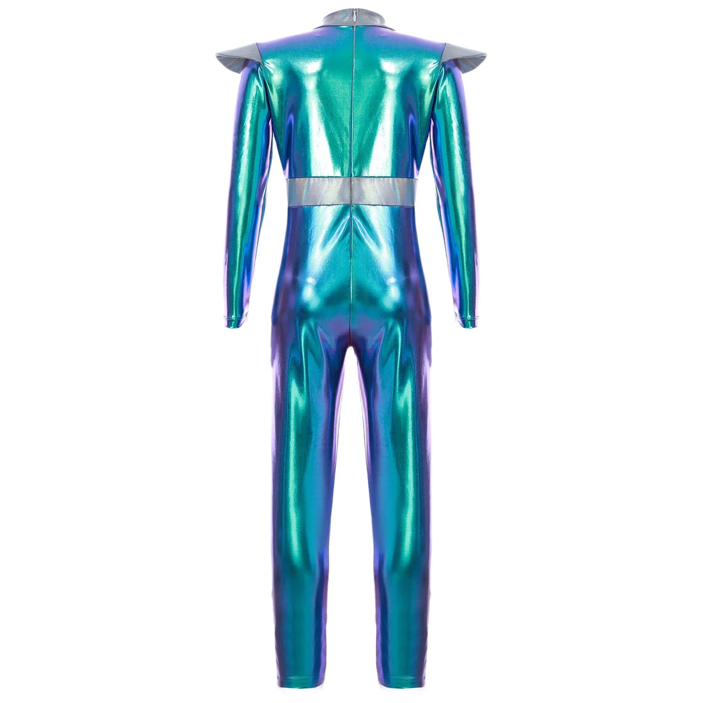 Girls Alien Robot Costume Jumpsuit (Age 6-16 YRS)