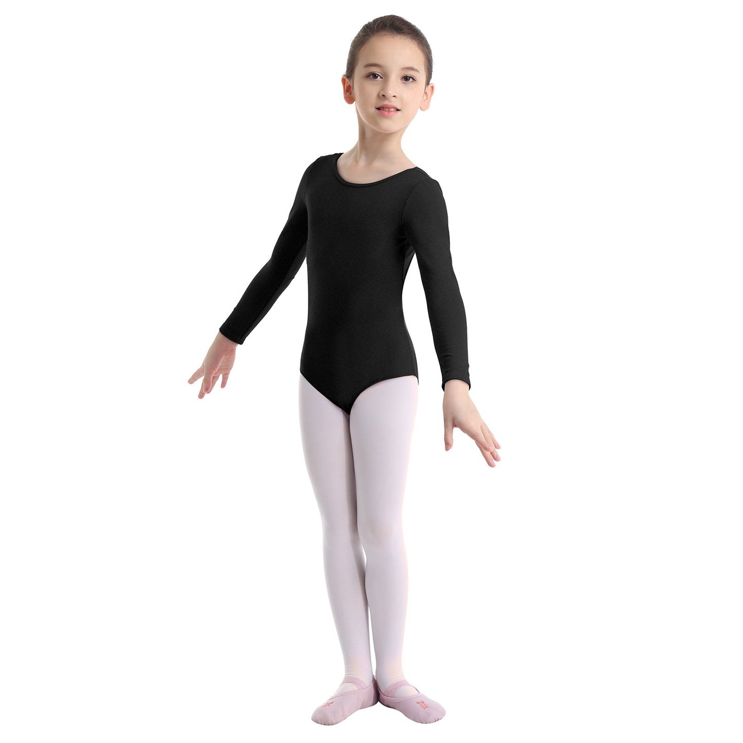 Girls Ballet Long Sleeve Leotard (Age 3-12 YRS)