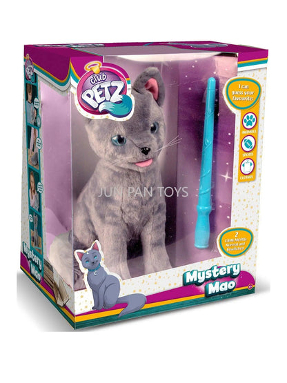 Club Petz Mystery Electronic Interactive Plush Cat Talking Toy