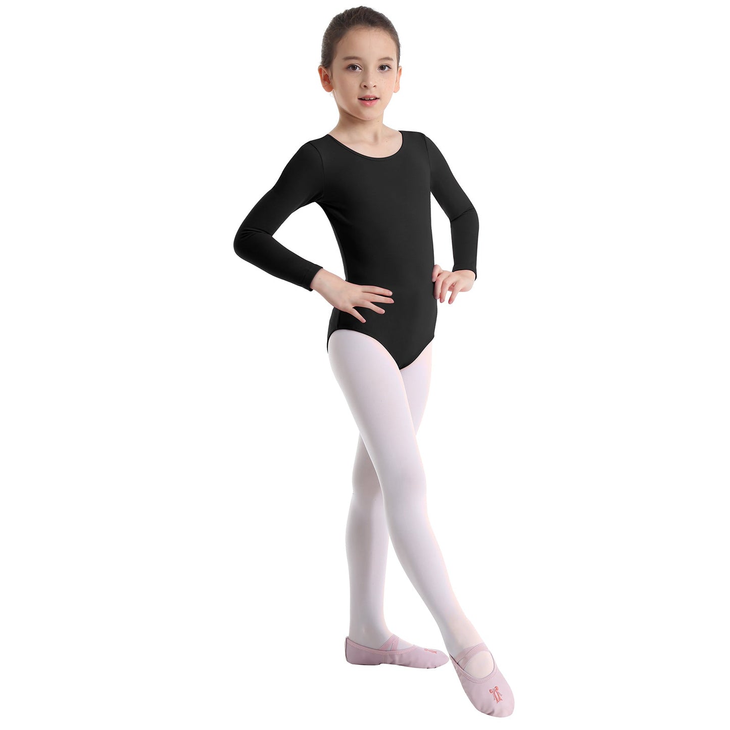 Girls Ballet Long Sleeve Leotard (Age 3-12 YRS)