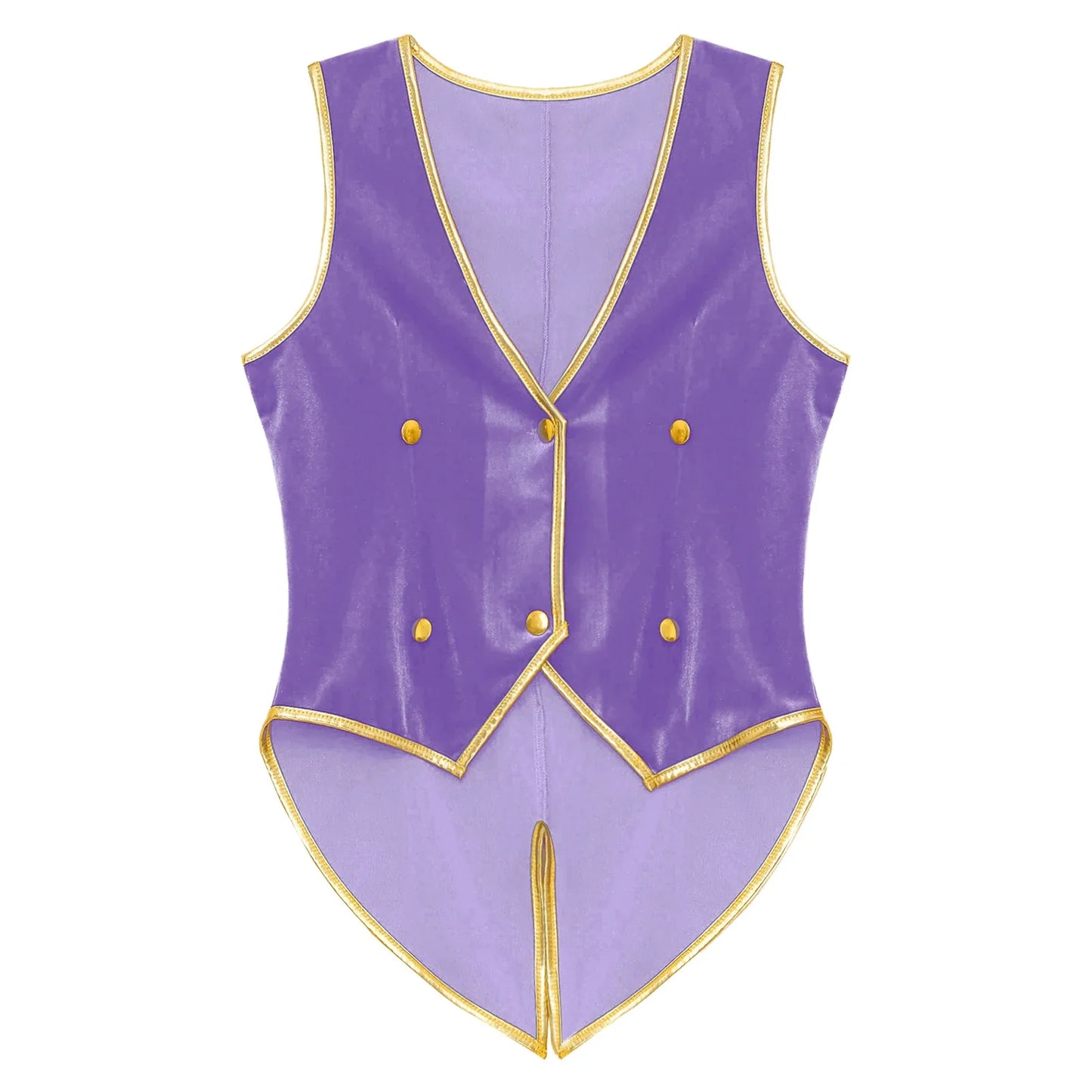 Boys Medieval Renaissance Tailcoat Vest Costume (Age 6-16YRS)