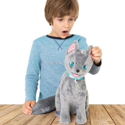 Club Petz Mystery Electronic Interactive Plush Cat Talking Toy