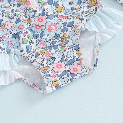 Baby Girls Swimsuits & Hats (Age 6M-3 YRS)