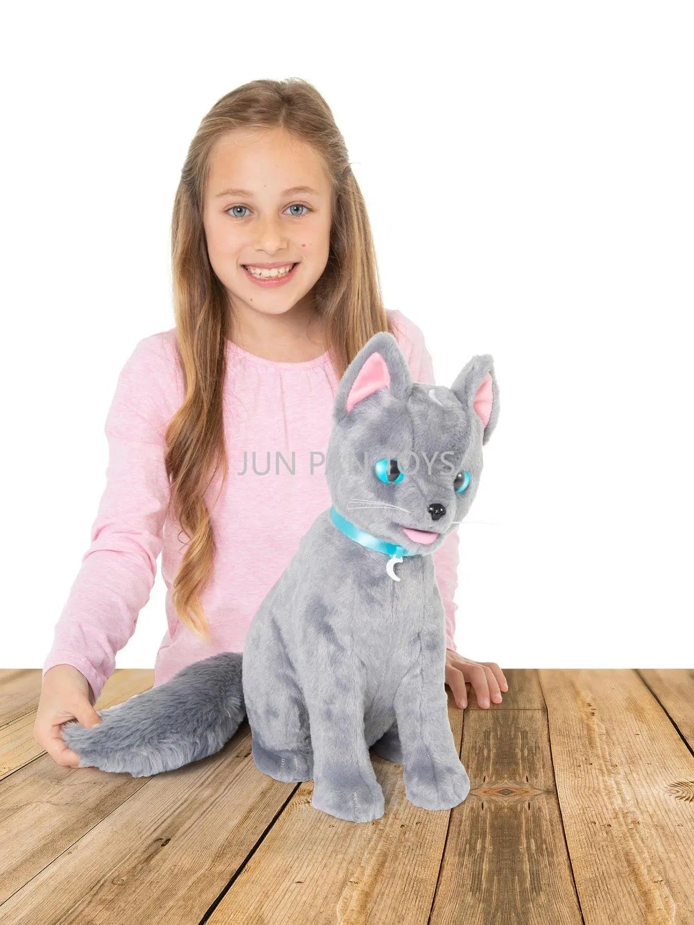 Club Petz Mystery Electronic Interactive Plush Cat Talking Toy