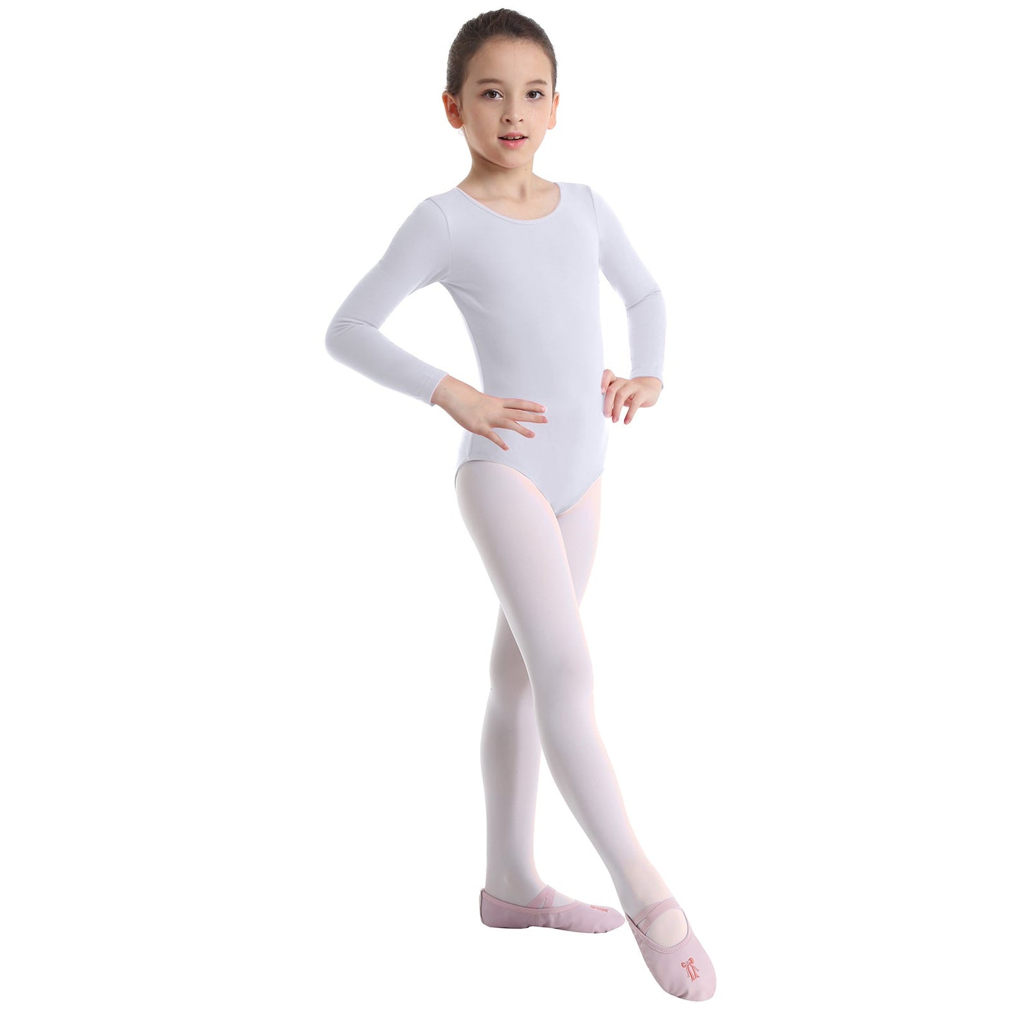 Girls Ballet Long Sleeve Leotard (Age 3-12 YRS)