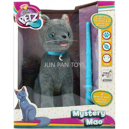 Club Petz Mystery Electronic Interactive Plush Cat Talking Toy