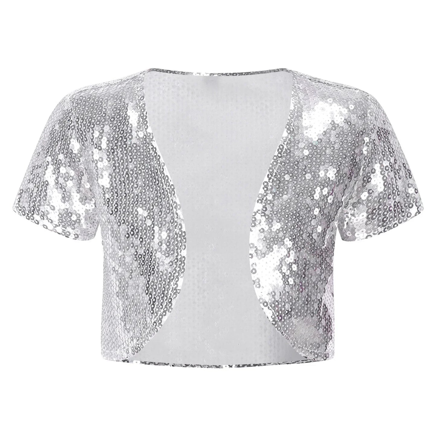 Girls Sequin Bolero Short Cardigan (Age 6-14 YRS)