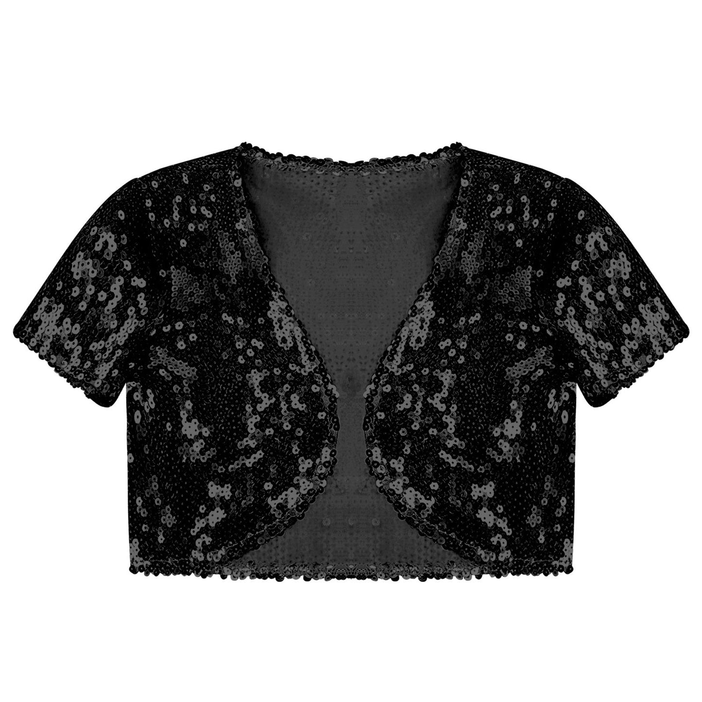 Girls Sequin Bolero Short Cardigan (Age 6-14 YRS)