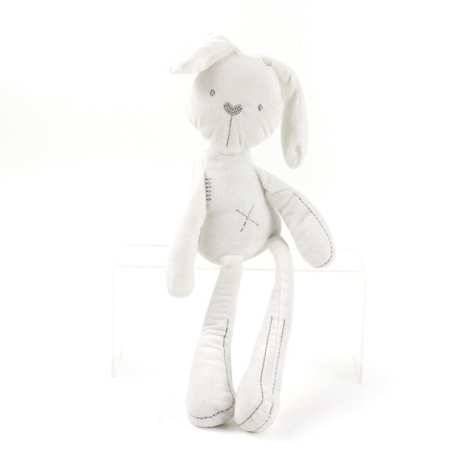 Baby Plush Rattle Stuffed Toy 57cm rabbit White