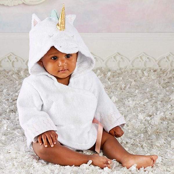 Baby Hooded Bathrobe (Age Newborn - 18M) 0-18M Unicorn