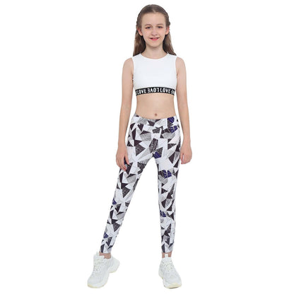 Girls Tank Top & Printed Legging Set (Age 4-16yrs)