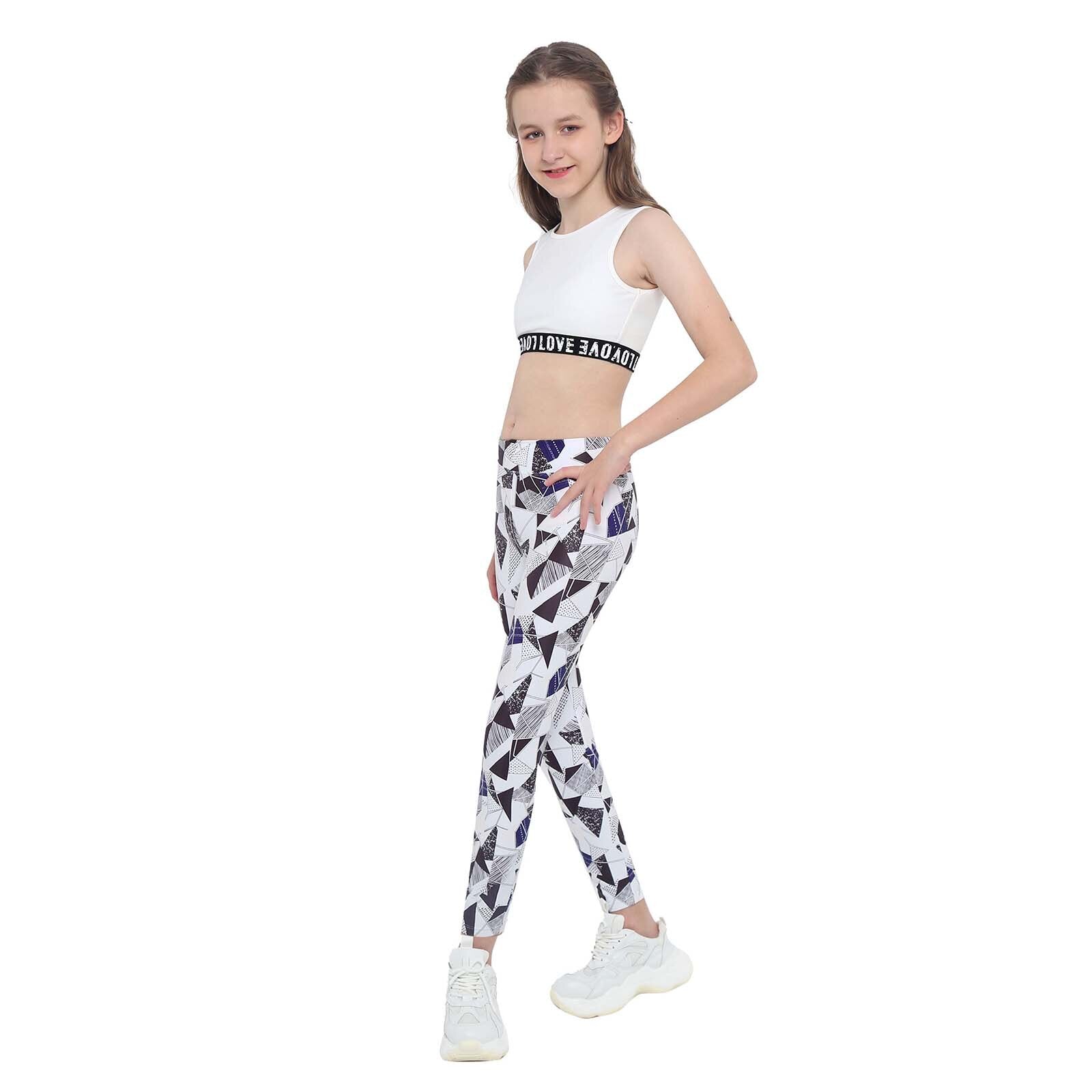Girls Tank Top & Printed Legging Set (Age 4-16yrs)