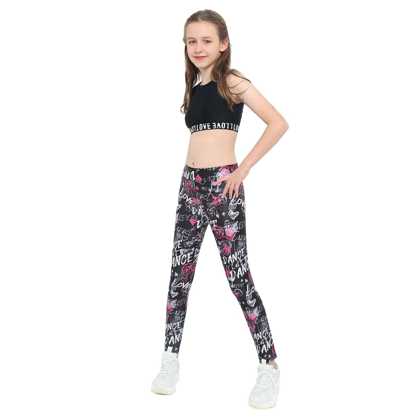 Girls Tank Top & Printed Legging Set (Age 4-16yrs)