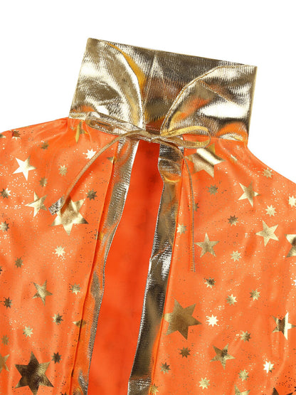 Kids Wizard Costume Cloak & Hat